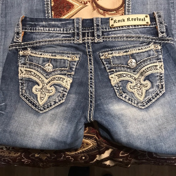 Rock Revival Denim - Rock revival yeon skinny  jeans size 26
